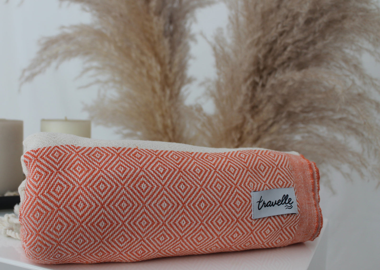 Strandtuch Lachs